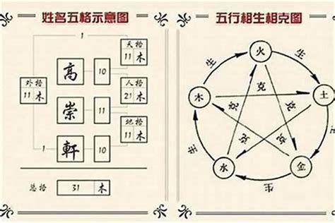 名字的五行|姓名分析器、名字五行分析、五行人格